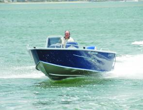 The 460 Territory with 75 E-Tec is purely a fishing boat, with great performance and brilliant ride. 